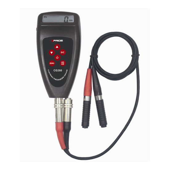 Magnetic induction eddy current  Ferrous / Non - Ferrous digital Coating Thickness Gauge