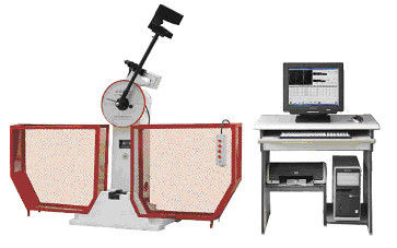 माइक्रो कंप्यूटर स्क्रीन डिस्प्ले सेमी-स्वचालित धातु चरखी पेंडुलम प्रभाव परीक्षक